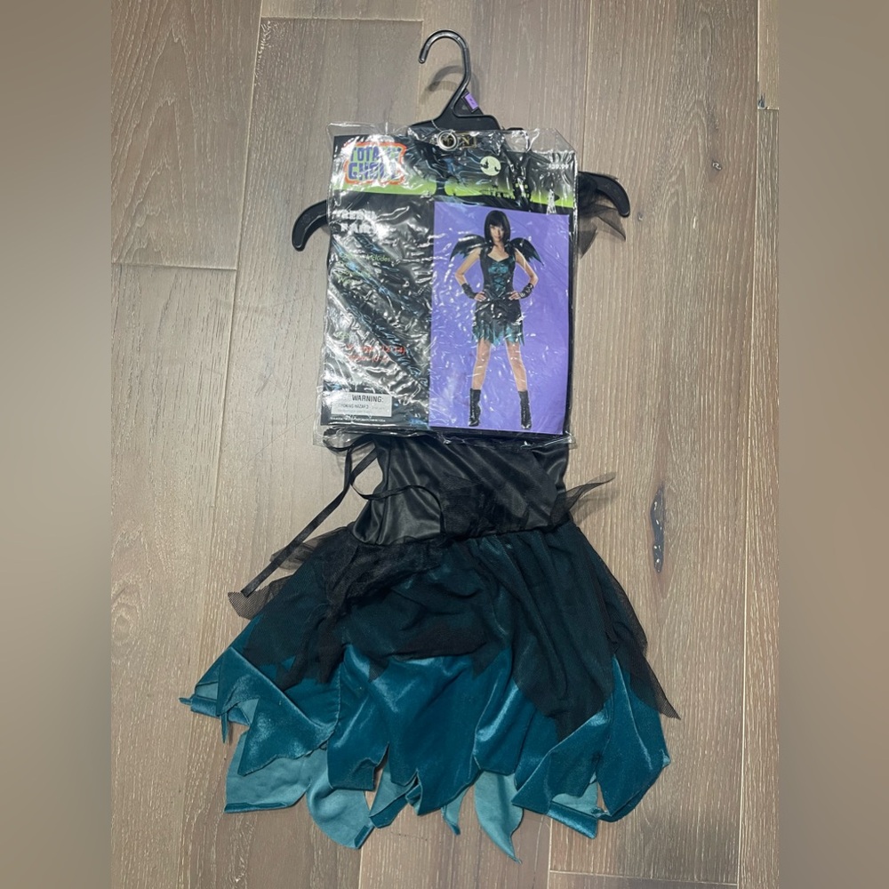 Totally Ghoul Rebel Fairy tween costume. NWT xl 12-14